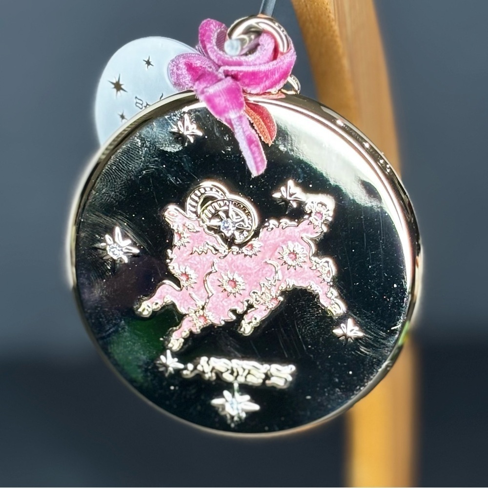 Anthropologie Lou Benesch Zodiac Ornament Gold Plated "Aries" NWT - Picture 4 of 10